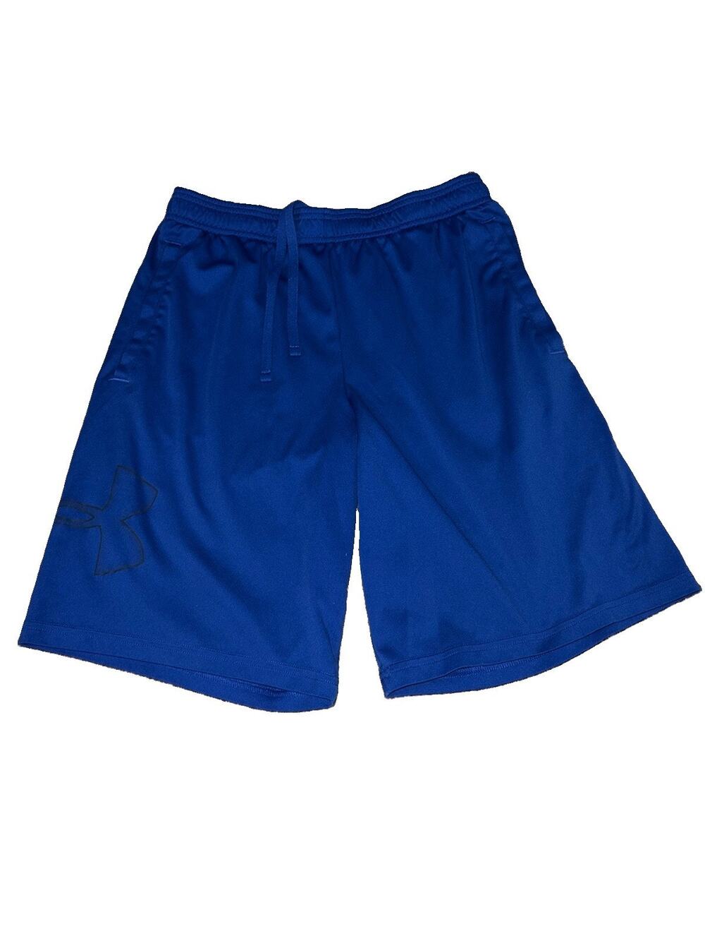 Men’s Under Armour Basketball Shorts Sz Small Royal Blue #0207